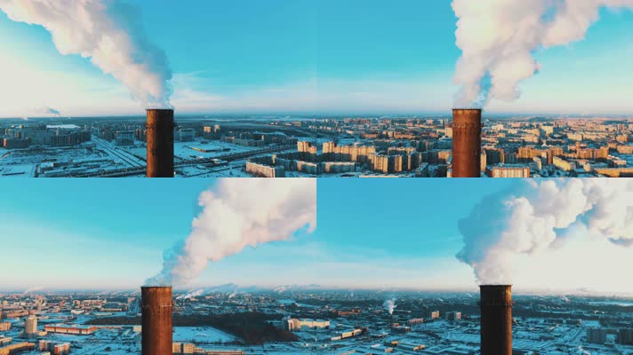 【4K】工业废气排放