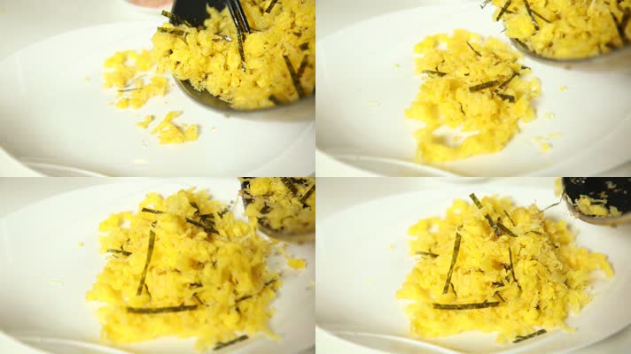 补钙美食海苔鸡蛋出锅 (2)
