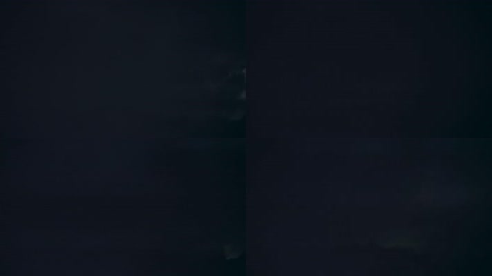 【4K】打雷闪电