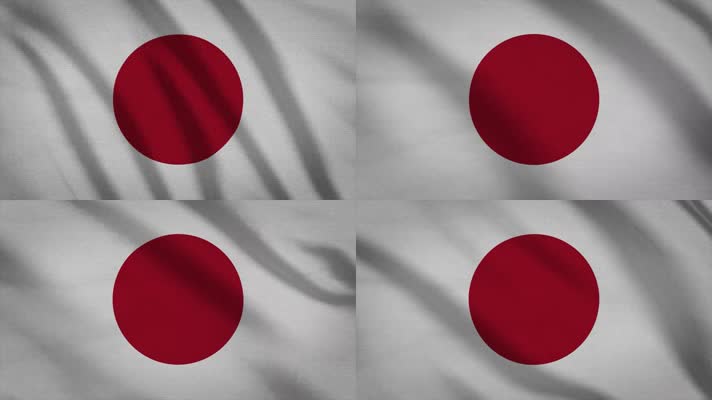 【4K】日本国旗