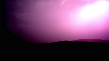 【4K】打雷闪电