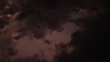 【4K】打雷闪电