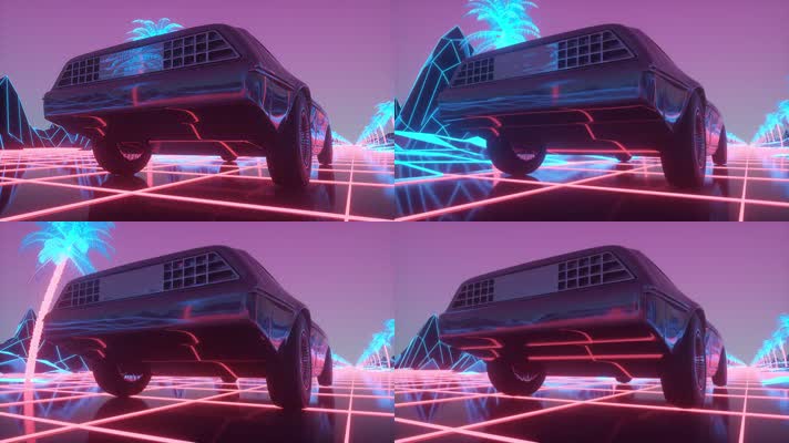 【4K】汽车行驶VJ