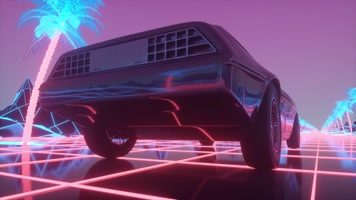 【4K】汽车行驶VJ