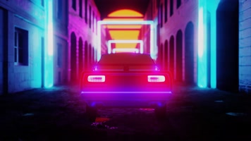 【4K】汽车行驶VJ