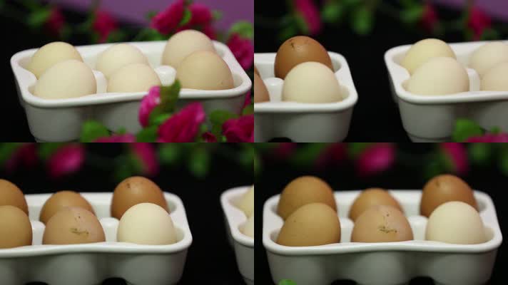 一盘鸡蛋放入冰箱 (2)