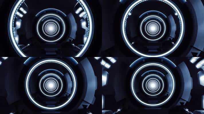 【4K】灯光隧道VJ