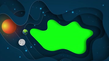 【4K】卡通航天梦