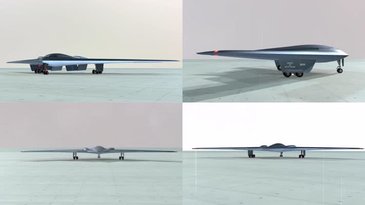 【4K】B2隐形轰炸机