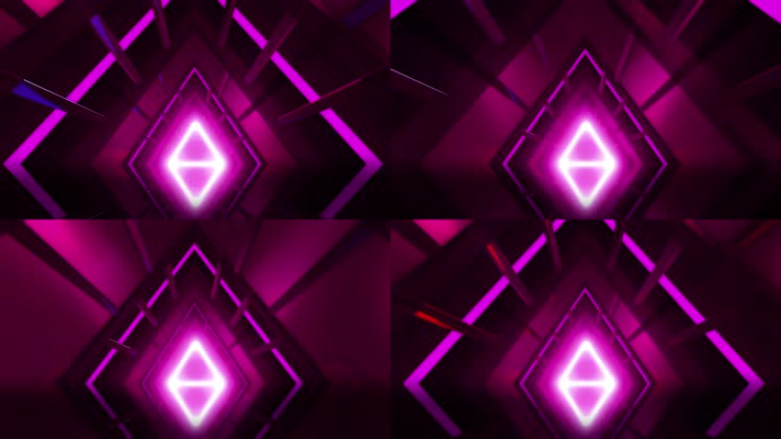 【4K】灯光隧道VJ