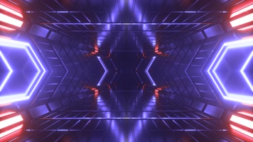 【4K】灯光隧道VJ