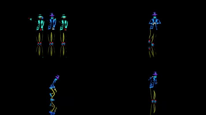 【4K】人偶跳舞VJ