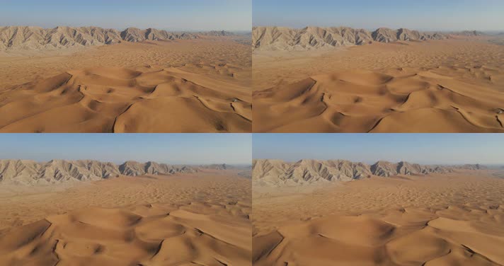 航拍沙漠视频