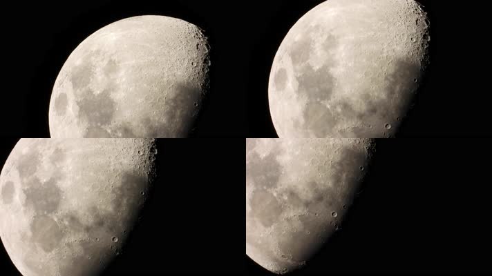 月亮4K实拍