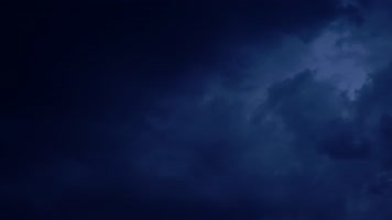 乌云闪电4K实拍