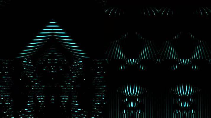 炫酷几何线条图形舞台背景