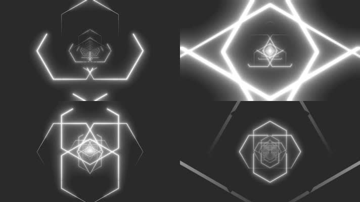 【4K】灯光隧道VJ