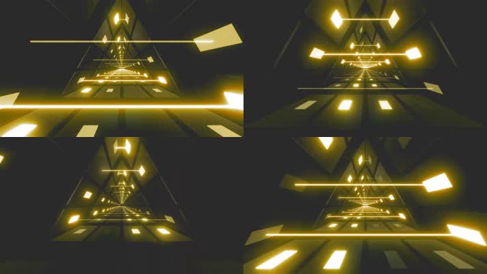 【4K】灯光隧道VJ