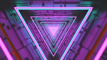 【4K】灯光隧道VJ