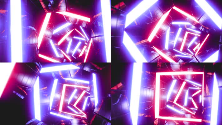 【4K】灯光隧道VJ
