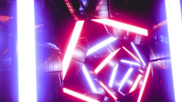 【4K】灯光隧道VJ