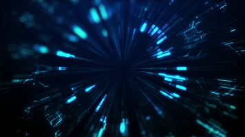 未来高科技感冲击波光线