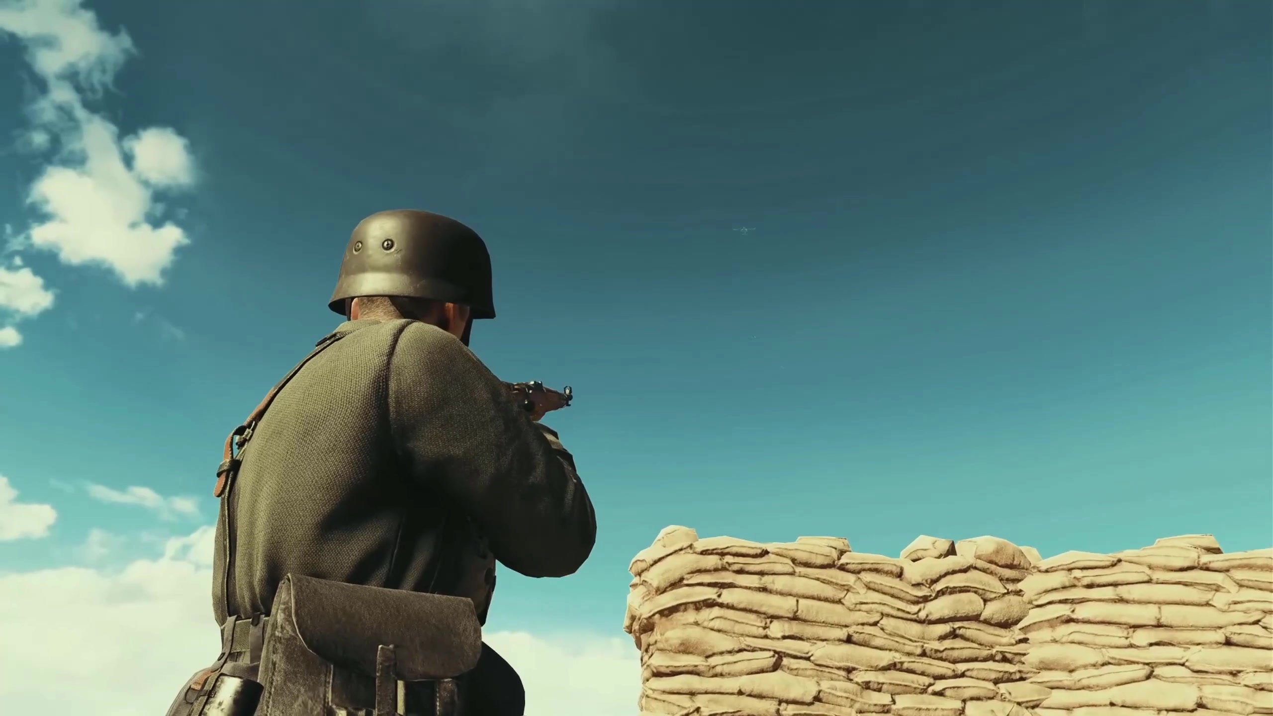 奋不顾身，冲锋陷阵，交战硝烟战场