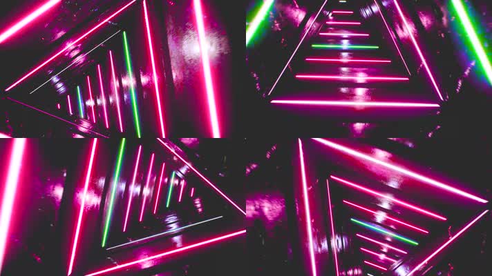 【4K】灯光隧道VJ