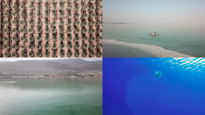 以色列死海，死海漂浮，休闲度假