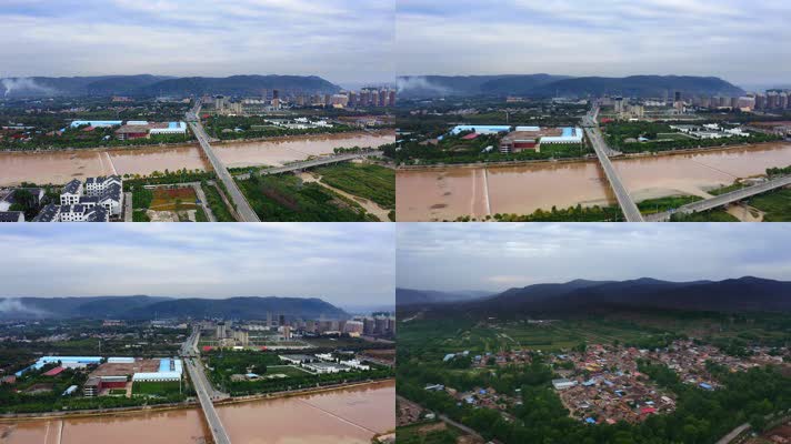 临洮县大景航拍