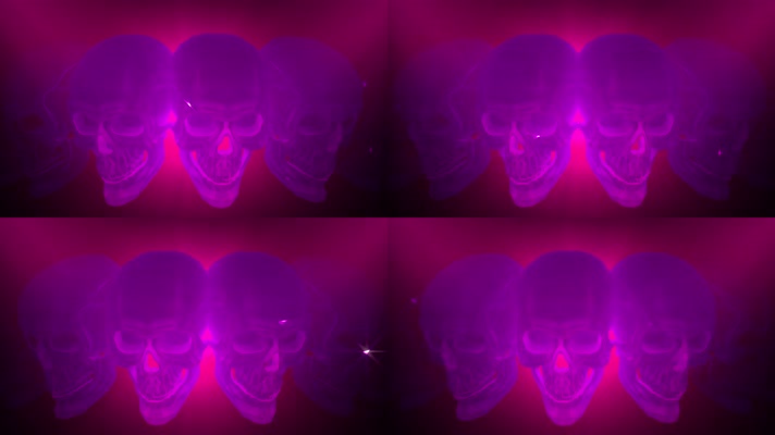 【4K】骷髅VJ