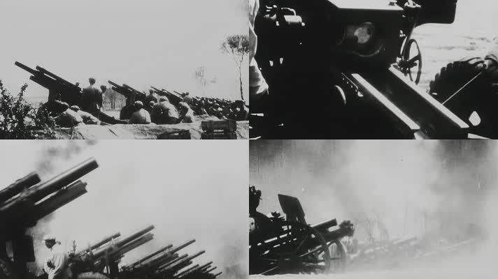 1949淮海战役解放军炮兵（同期） 4K修复