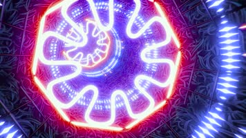【4K】灯光隧道VJ