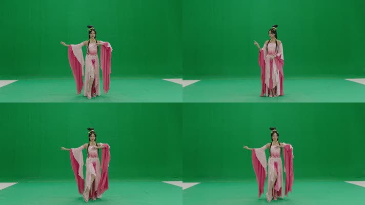 4K古装美女跳舞