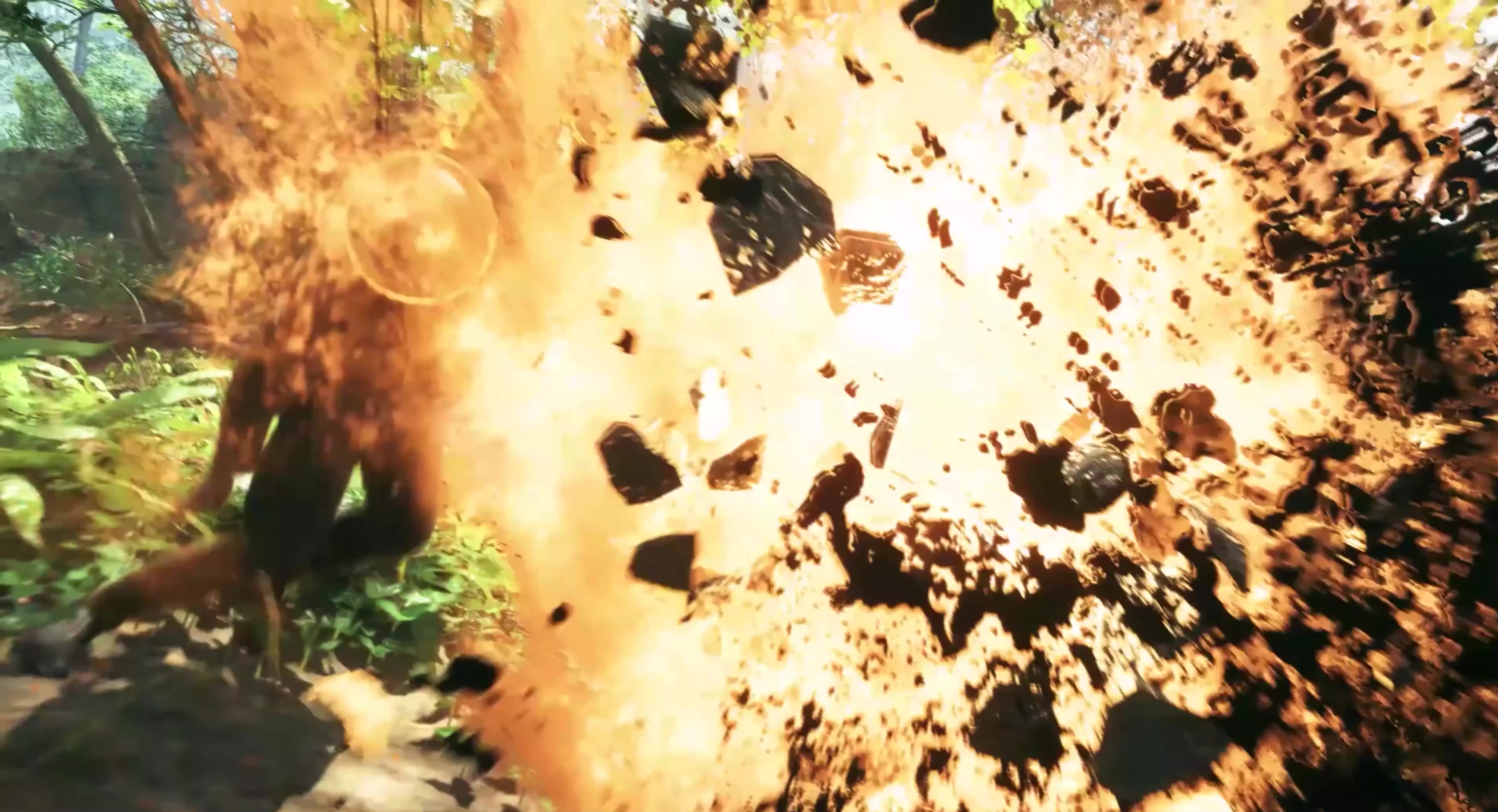 奋不顾身，冲锋陷阵，交战硝烟战场