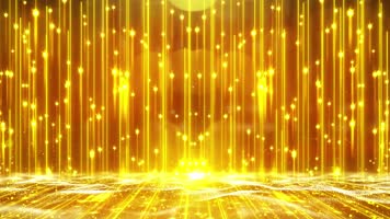 大气金色粒子分屏颁奖舞台背景