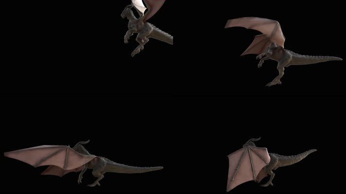 西方龙 恐龙 火龙 龙族 龙 飞翔的龙 飞龙翼