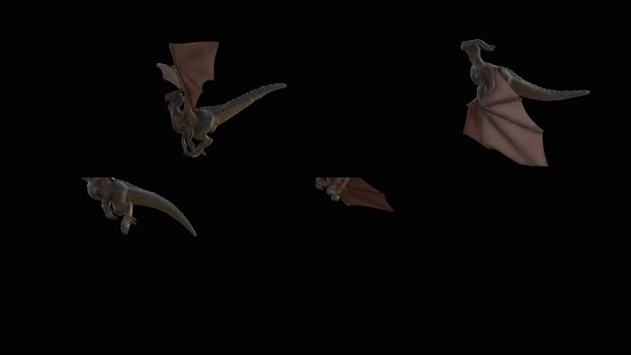 西方龙 恐龙 火龙 龙族 龙 飞翔的龙 飞龙翼