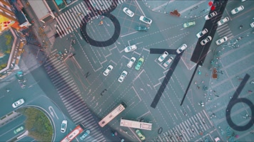 4k时间空间概念意境镜头