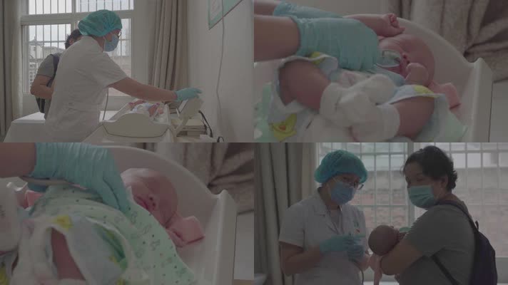 西安碑林社区医院产科婴儿检查