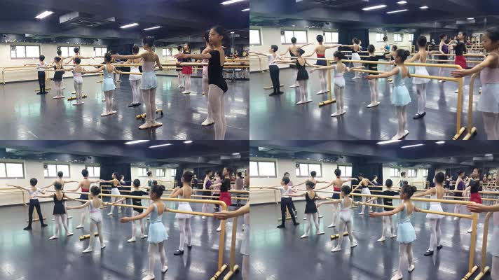 芭蕾舞练舞舞室，舞蹈老师 (2)