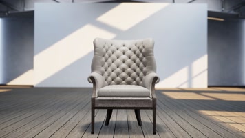 三维动画厂房沙发椅子虚位以待