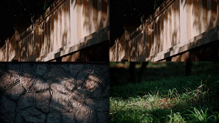 光影斑驳时光流逝