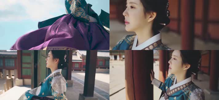 韩国美女，韩服美女，韩国传统服装 (4)