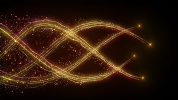 【AE模板】金色螺旋光线