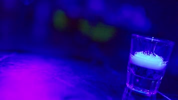 KTV酒吧唱歌喝酒写意空镜