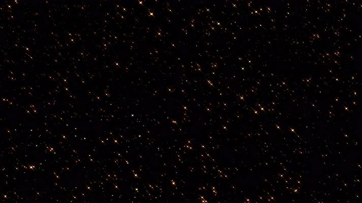 4K金光闪闪星光粒子叠加视频素材