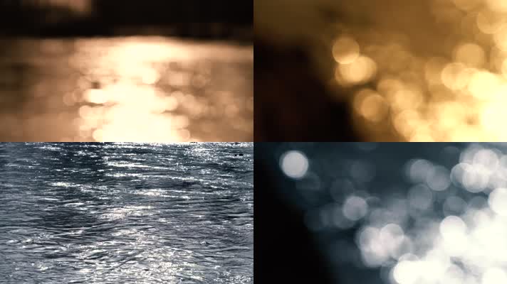 河面水面 波光粼粼