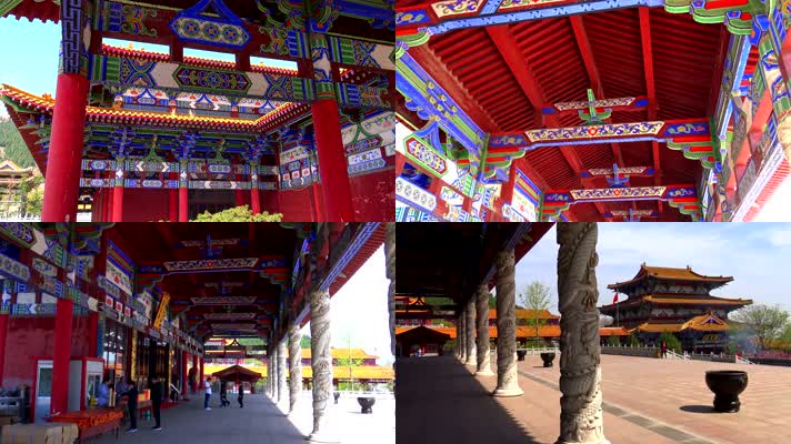 4K龙兴寺建筑