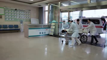 急救病人到手术室4k